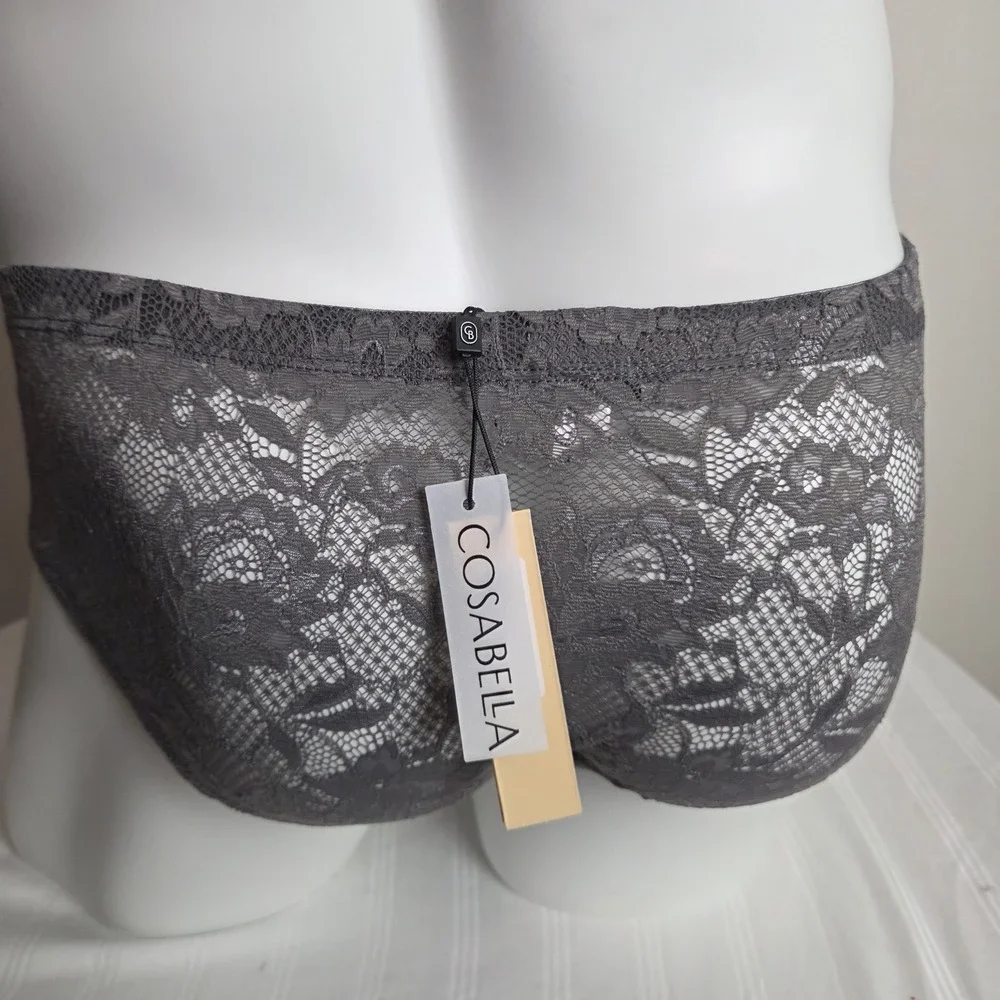 Cosabella Men's Luxury Italian Comfort Lace Micro Brief Soft Pouch Underwear